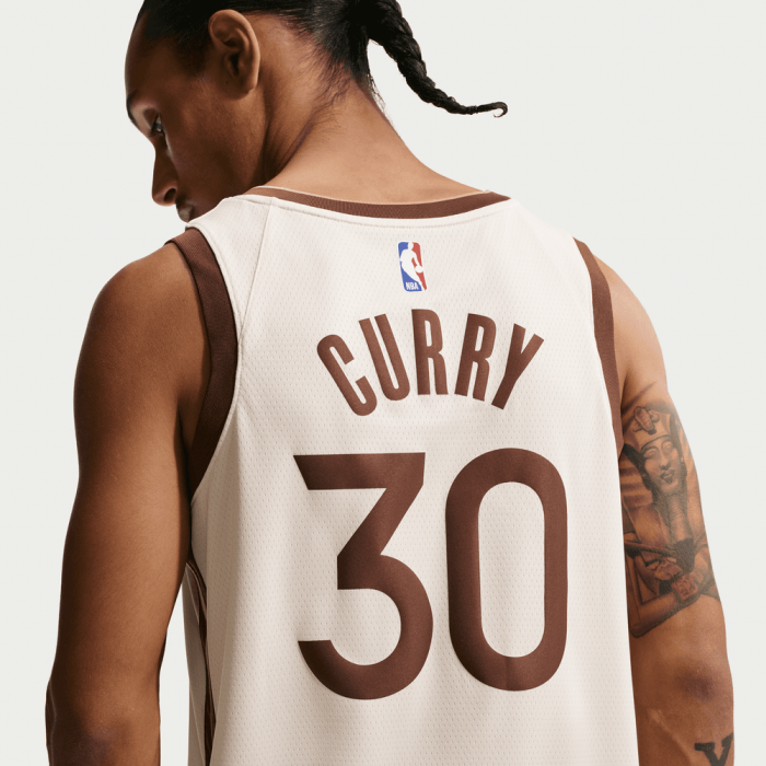 Maillot Nike NBA Stephen Curry Golden State Warriors City Edition 25 Swingman