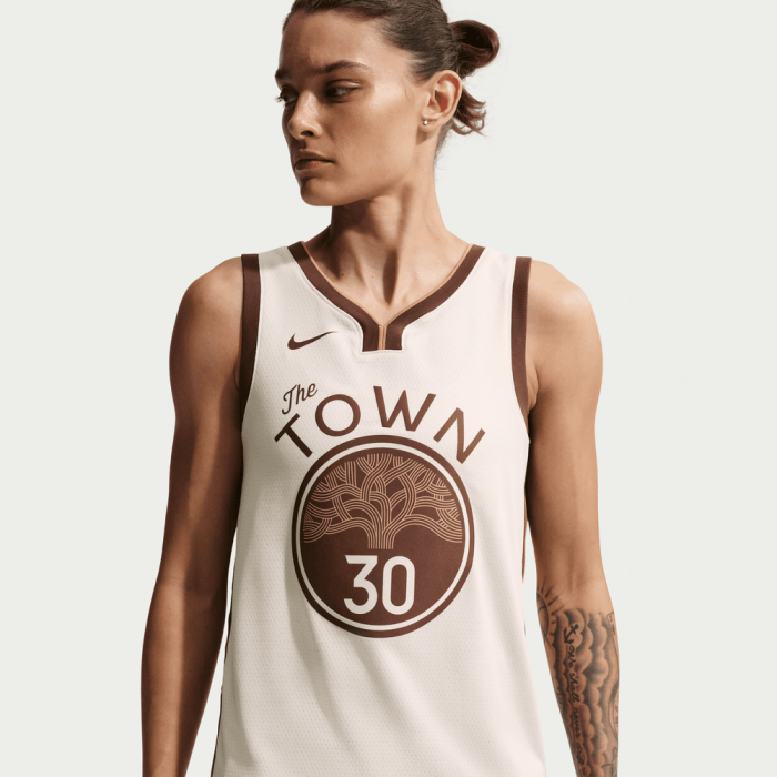 Maillot Nike NBA Stephen Curry Golden State Warriors City Edition 25 Swingman