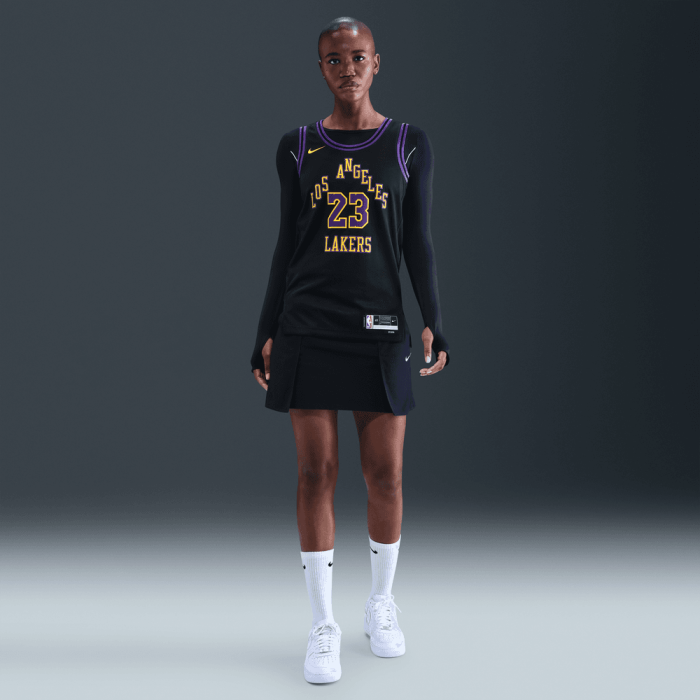 Maillot NBA Lebron James Los Angeles Lakers Nike City Edition