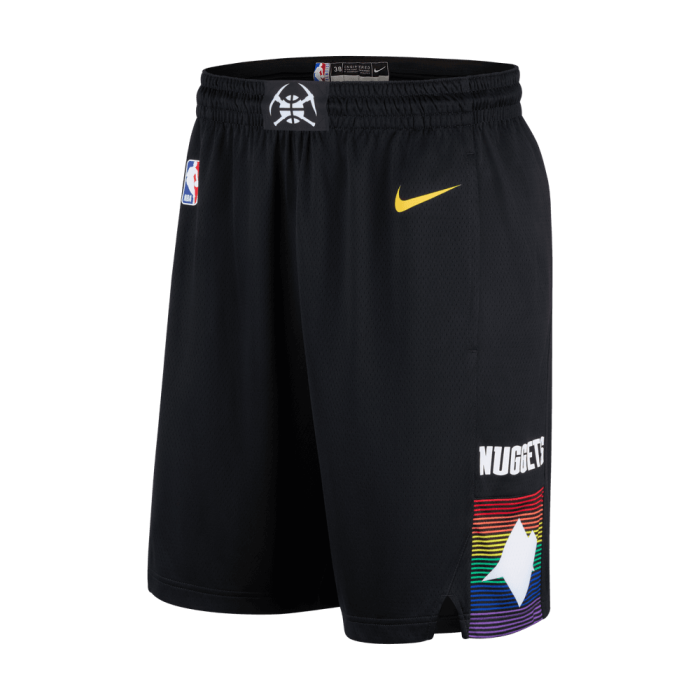 Short Nike NBA Denver Nuggets City Edition black