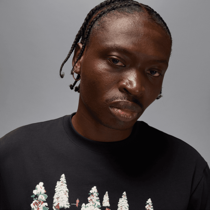 T-shirt Jordan BRK Holiday GFX noir