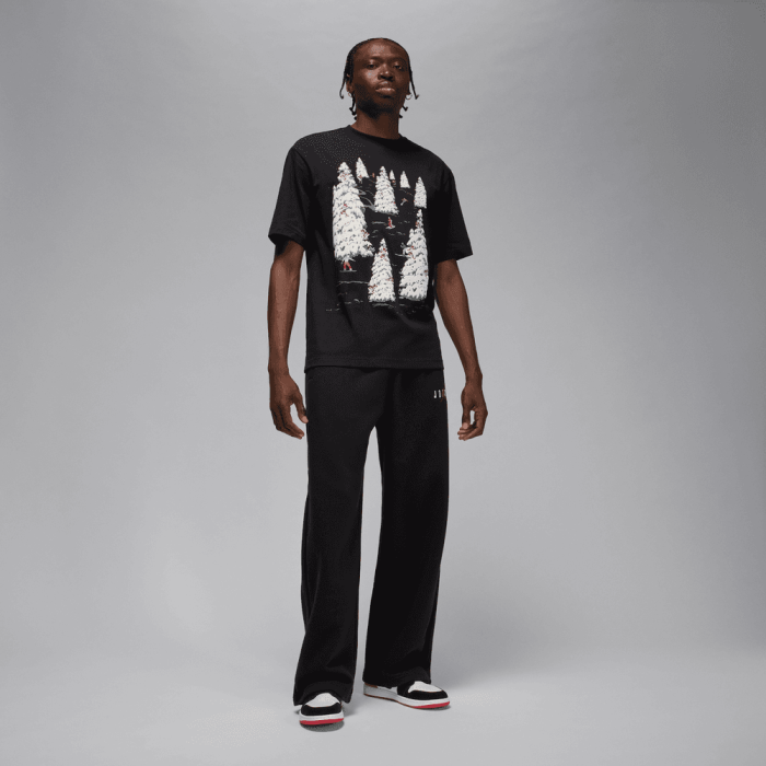 T-shirt Jordan BRK Holiday GFX noir