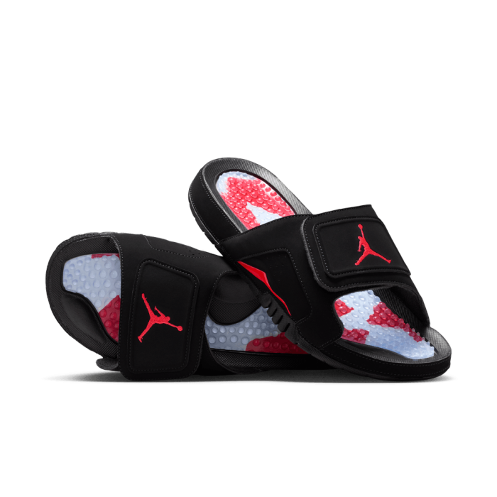 Claquettes Jordan Hydro 6 Retro Black Infrared