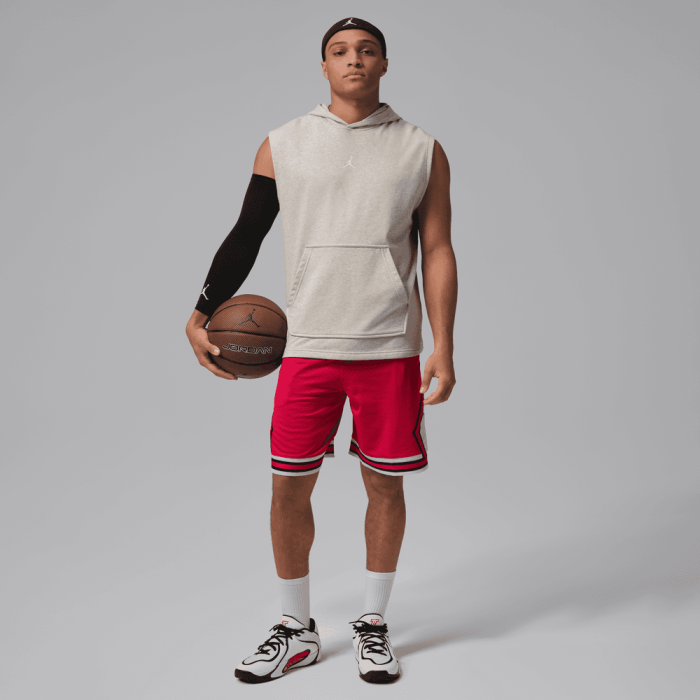 Short Jordan Sport Diamond 23 cm gym red