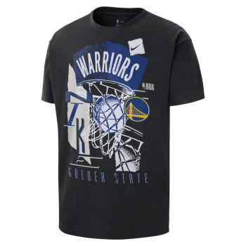 T-shirt Golden State Warriors Courtside black NBA