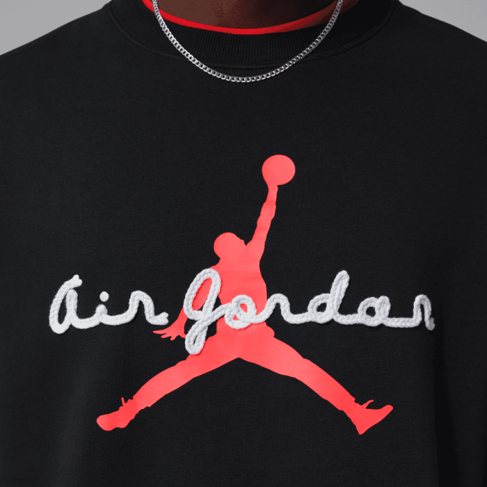 Sweat Jordan Brooklyn black/infrared 23