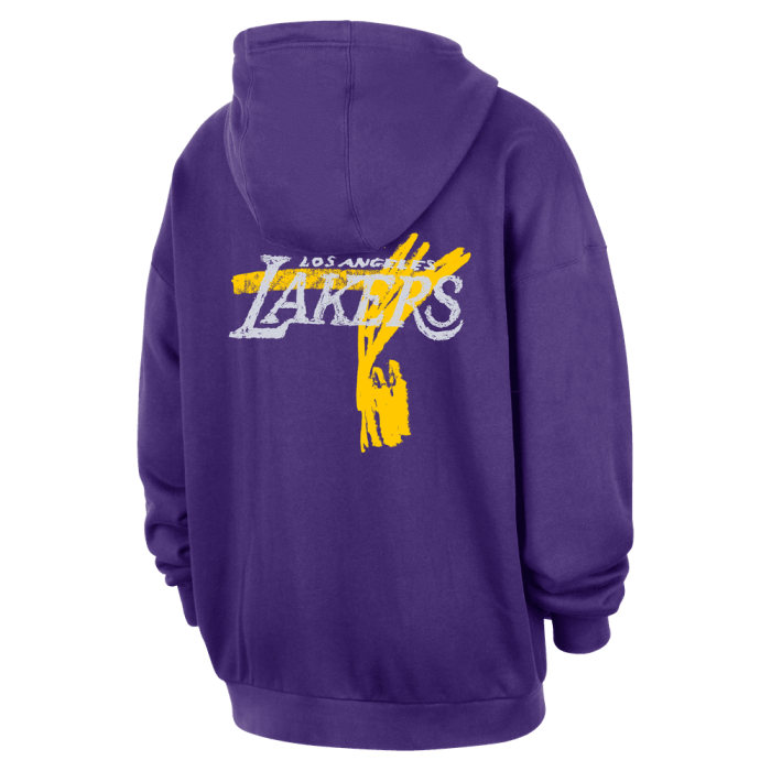 Sweat Nike NBA Los Angeles Lakers Courtside field purple