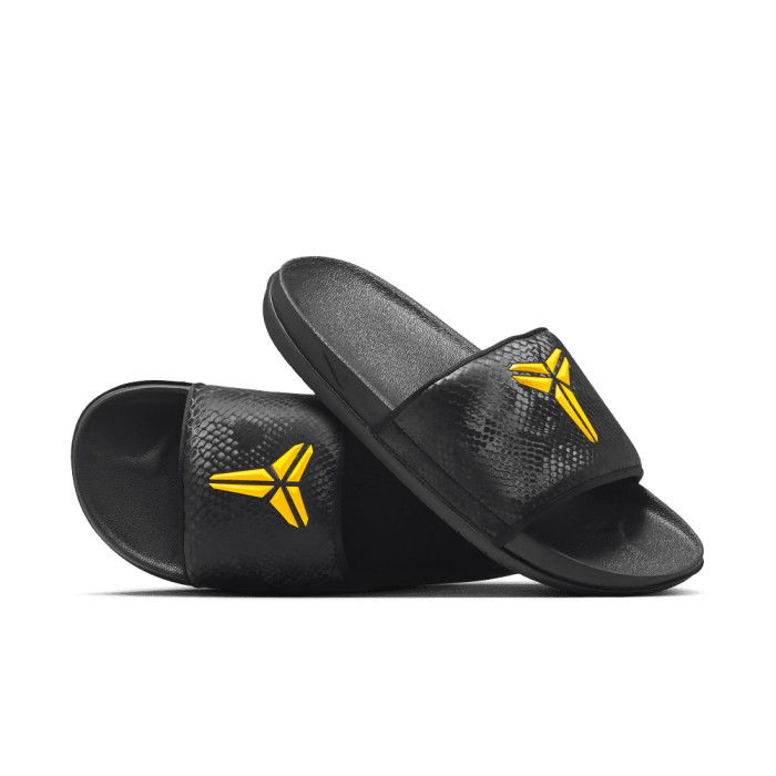 Claquettes Nike Kobe Offcourt Slide black gold