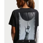 Color Noir du produit T-shirt Femmes Nike JDI Basketball Ball Spin black