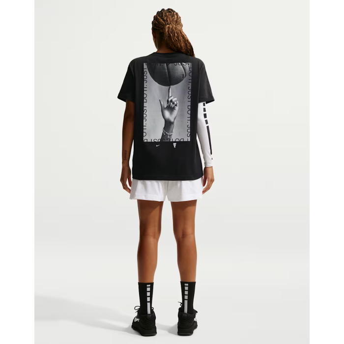 T-shirt Femmes Nike JDI Basketball Ball Spin black