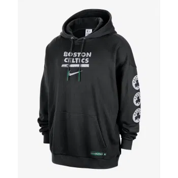 Sweat à capuche Nike NBA Boston Celtics Courtside Club Premium black