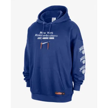 Sweat Nike NBA New York Knicks Courtside Club Premium rush blue
