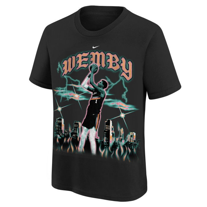 T-shirt NBA Victor Wembanyama Nike Player City Edition