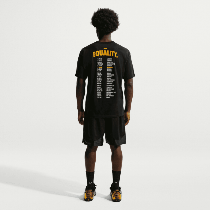 T-shirt Nike LeBron James Honor The King 51 Points black