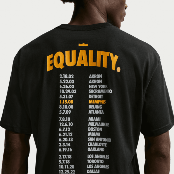 T-shirt Nike LeBron James Honor The King 51 Points black