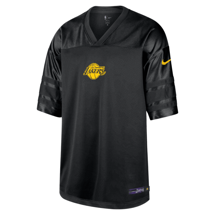 Maillot de Football US Nike NBA Los Angeles Lakers Courtside black