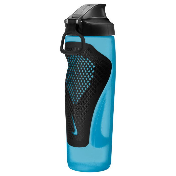 Gourde Nike Refuel Bottle Locking Lid 24 Oz Baltic Blue/black/black Iridescent