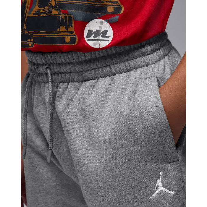 Pantalon Jordan Brooklyn Essentials Open Fleece Enfants Grey