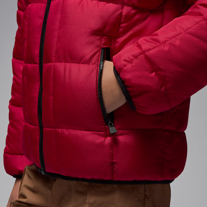 Veste Jordan Essential Midweight Puffer Enfants Gym Red