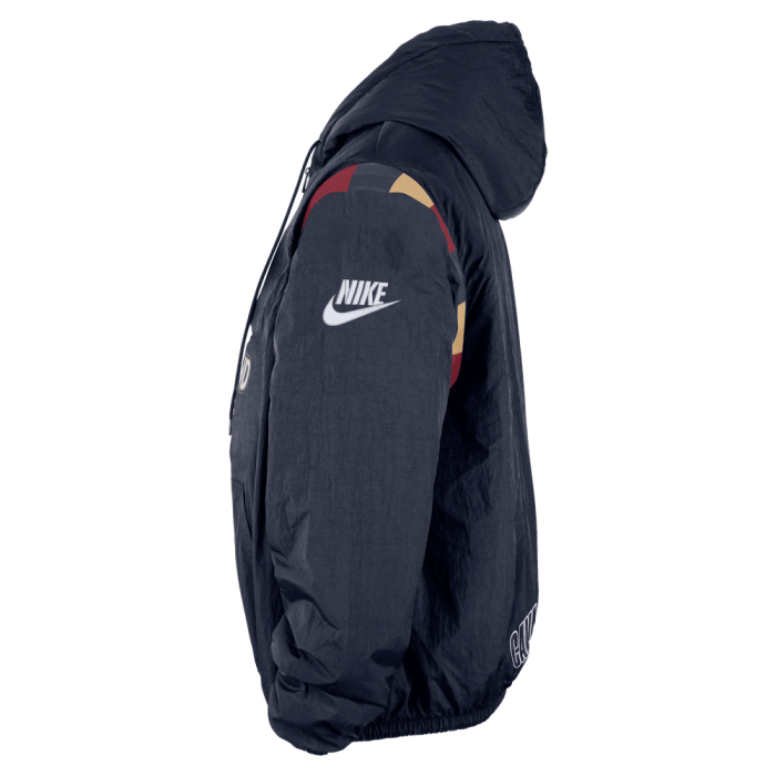 Sweat à capuche Nike NBA Cleveland Cavaliers Woven Hardwood Classic Edition college navy