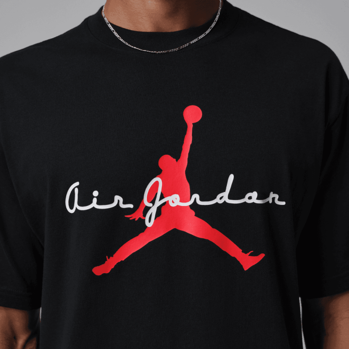 T-shirt Jordan Brooklyn black/white/infrared 23