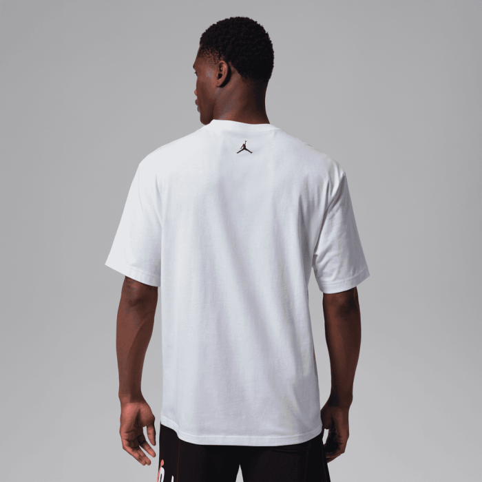T-shirt Jordan Brooklyn white/infrared 23/black