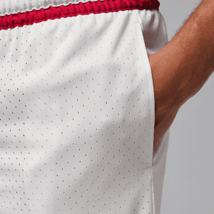 Short Jordan Sport white/gym red/white