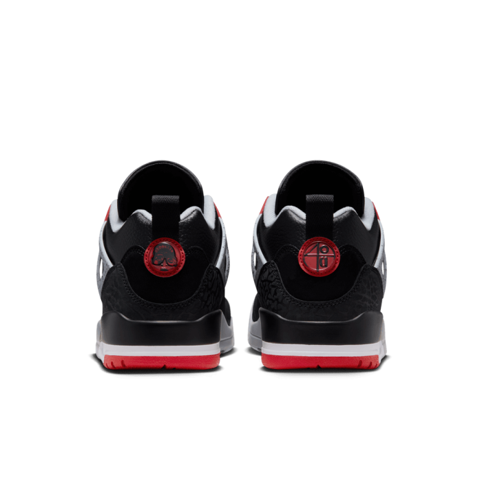Jordan Spizike Low black/gym red-wolf grey-white