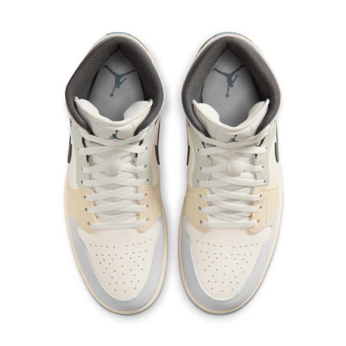 Air Jordan 1 Mid Se sail/iced jade-anthracite-jade aura