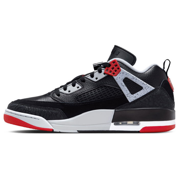 Jordan Spizike Low black/gym red-wolf grey-white