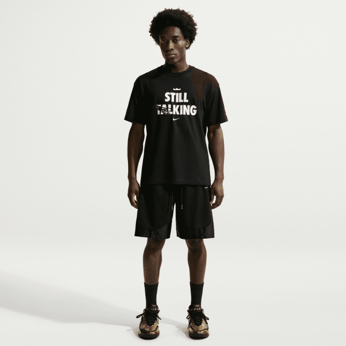 T-shirt Nike LeBron James Shut Up & Dribble black