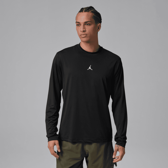 T-shirt à manches longues Jordan Sport Essentials black