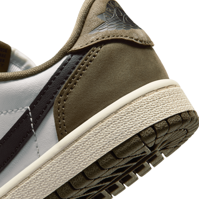 Air Jordan 1 Retro Low OG Medium Olive Enfants PS