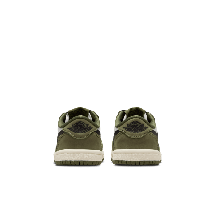 Air Jordan 1 Retro Low OG Medium Olive Bébés TD