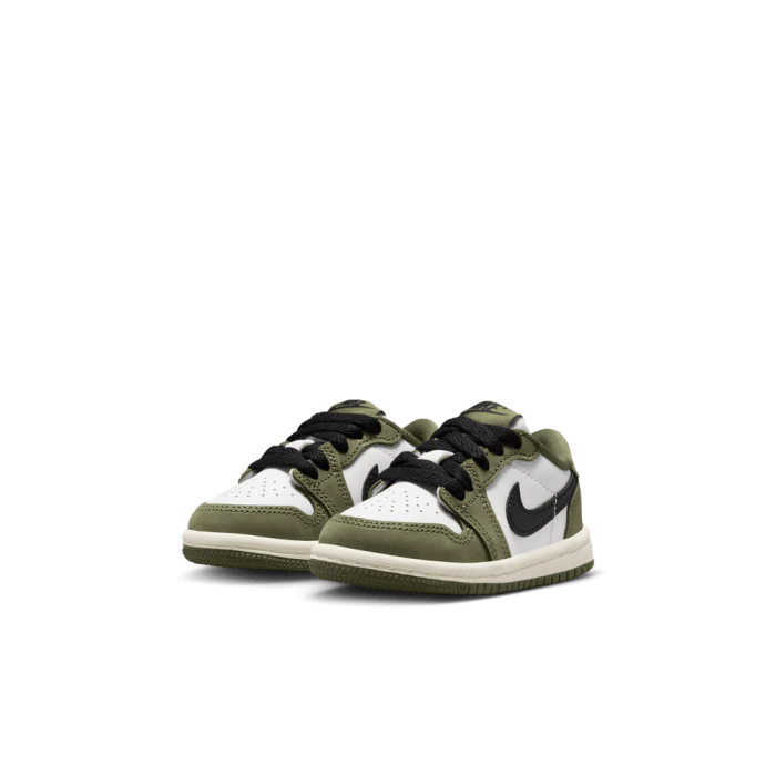 Air Jordan 1 Retro Low OG Medium Olive Bébés TD