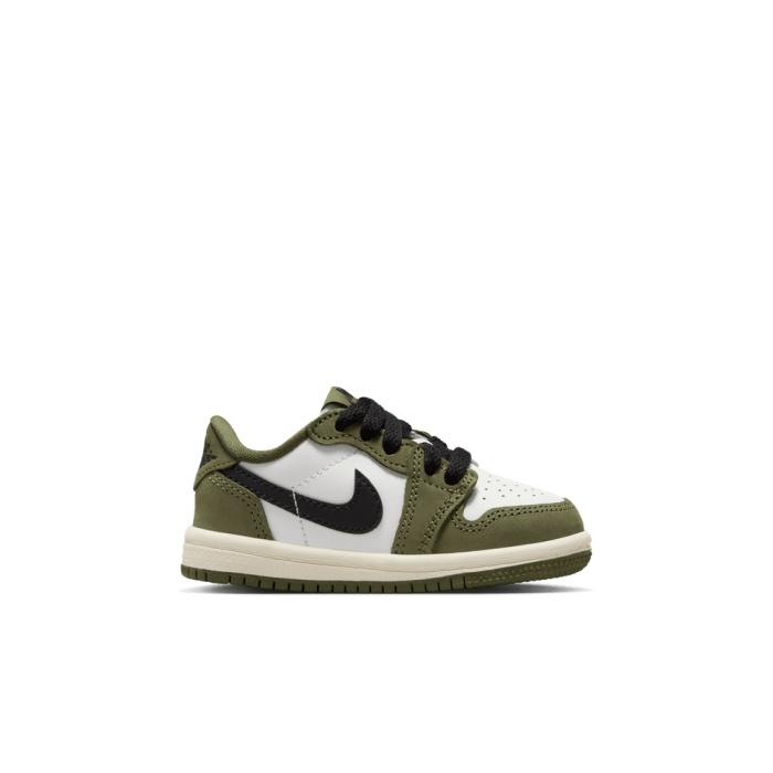 Air Jordan 1 Retro Low OG Medium Olive Bébés TD