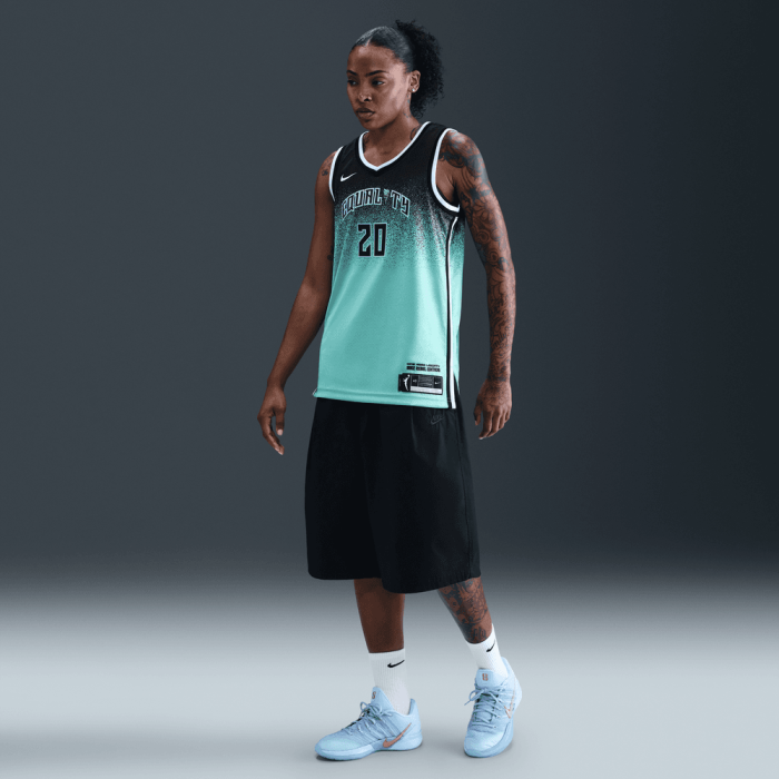 Maillot WNBA Sabrina Ionescu New York Liberty Nike Explorer Edition