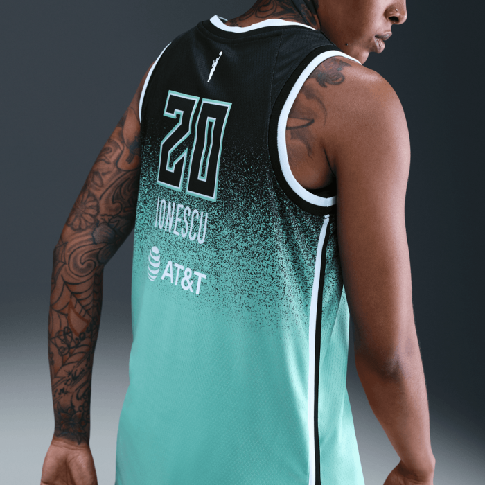 Maillot WNBA Sabrina Ionescu New York Liberty Nike Explorer Edition