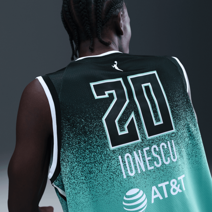 Maillot WNBA Sabrina Ionescu New York Liberty Nike Explorer Edition