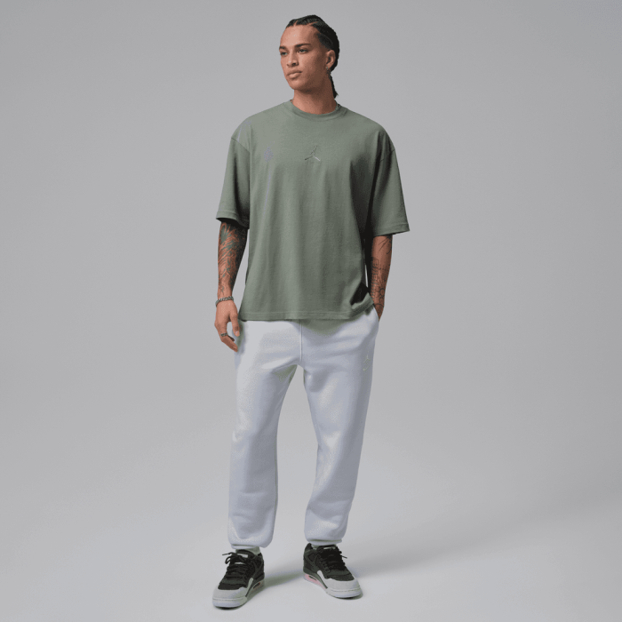 T-shirt Oversize Jordan Flight Essentials vintage lichen