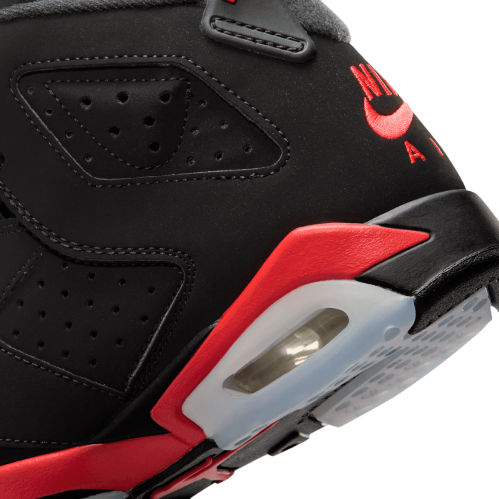 Air Jordan 6 Retro Infrared Salesman Enfants GS