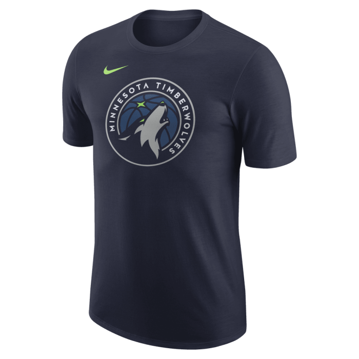 T-shirt NBA Minnesota Timberwolves Nike Essential college navy