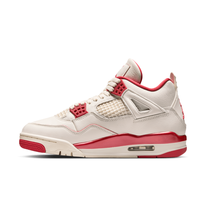 Air Jordan 4 Retro WMNS Valentine's Day Sierra Red
