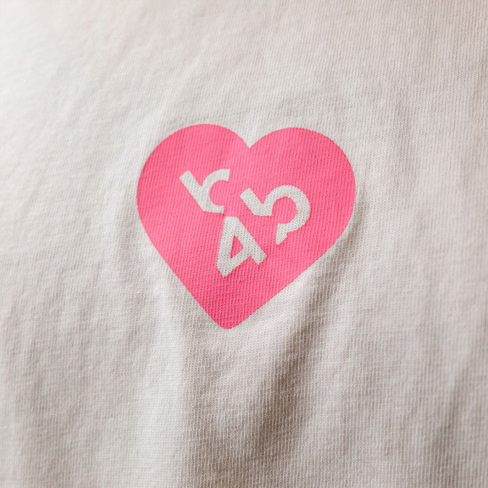 T-shirt b4b "One Love" Off-White