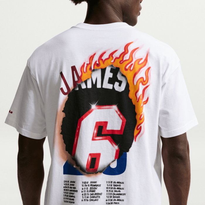 T-shirt Nike LeBron James Good Intentions white