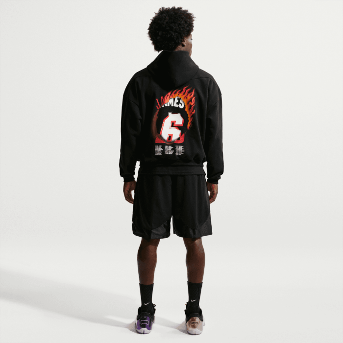 Sweat à capuche Nike LeBron James Good Intentions black