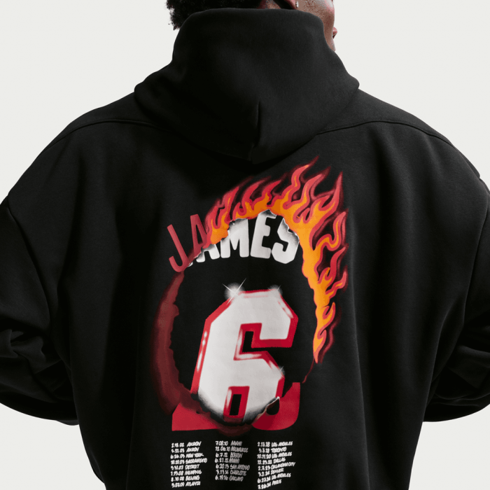 Sweat à capuche Nike LeBron James Good Intentions black