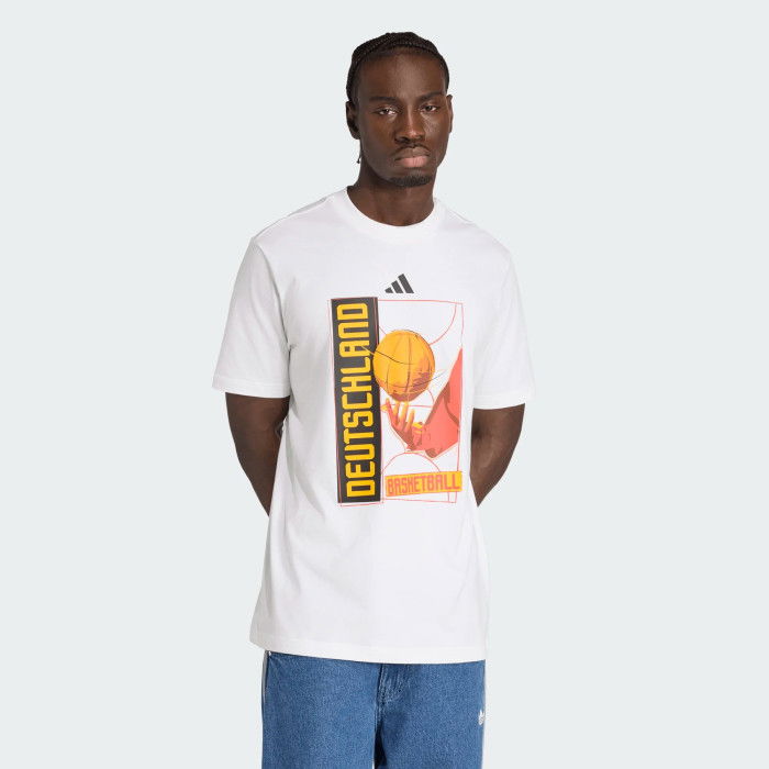 T-shirt adidas DBB GFX Blanc