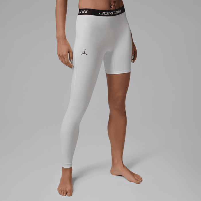 Collant Jordan Sport Single Leg femmes white/black