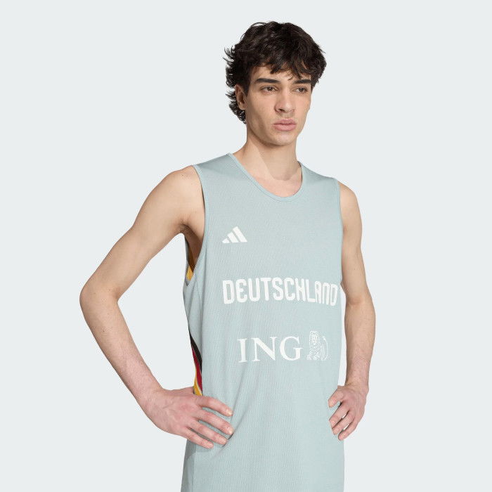 Maillot Reversible adidas DBB Rev Tank Grey/orange